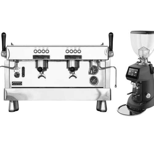 Rocket R9 Commercial Espresso Machine + Fiorenzato F64 Evo Pro Sense Coffee Grinder Bundle | Pro Coffee Gear