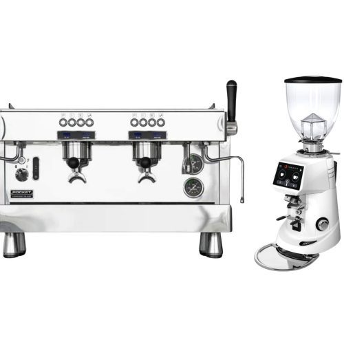 Rocket R9 Commercial Espresso Machine + Fiorenzato F64 Evo Coffee Grinder Bundle | Pro Coffee Gear