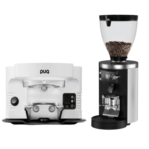 Mahlkonig E80 Grind by Weight with Sync Grinder + Puq M5 Tamper - Pro Coffee Gear